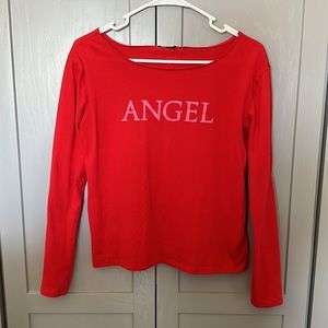 Victoria’s Secret red long sleeve